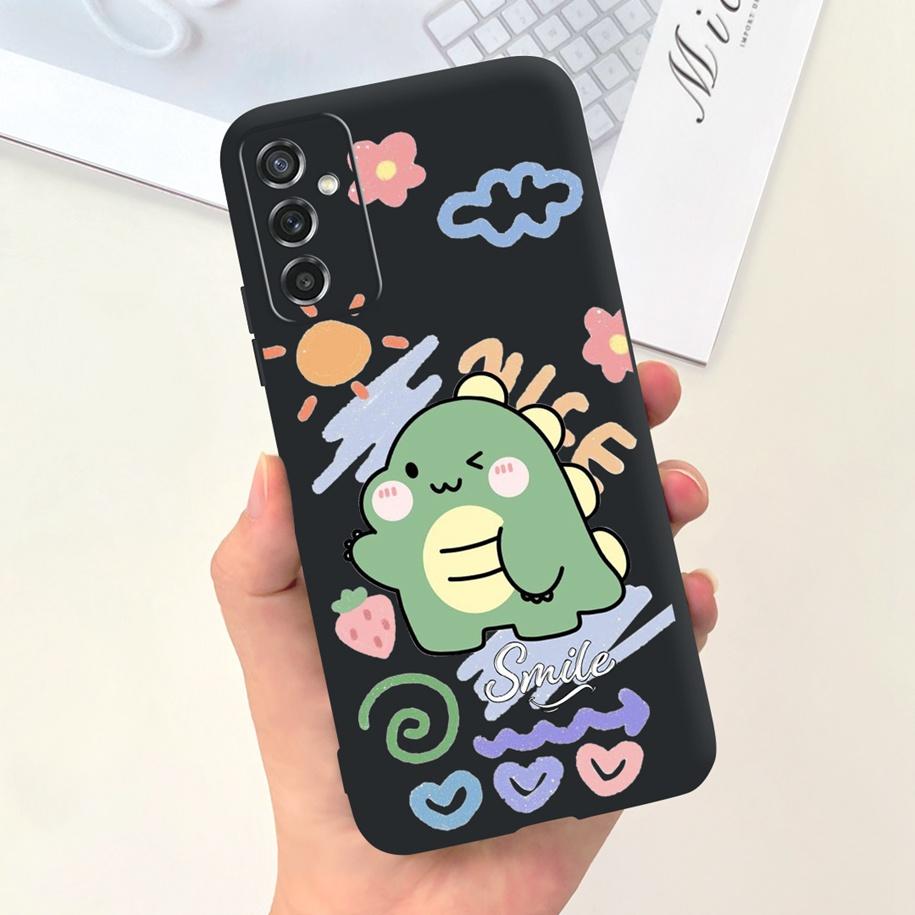 Для Samsung M52 5G Чехол Милая Утка Голова Кошки Динозавр Fundas Мягкие ТПУ Чехлы для Телефона Для Samsung Galaxy M52 5G SM-M526B Hoesje 6.7"