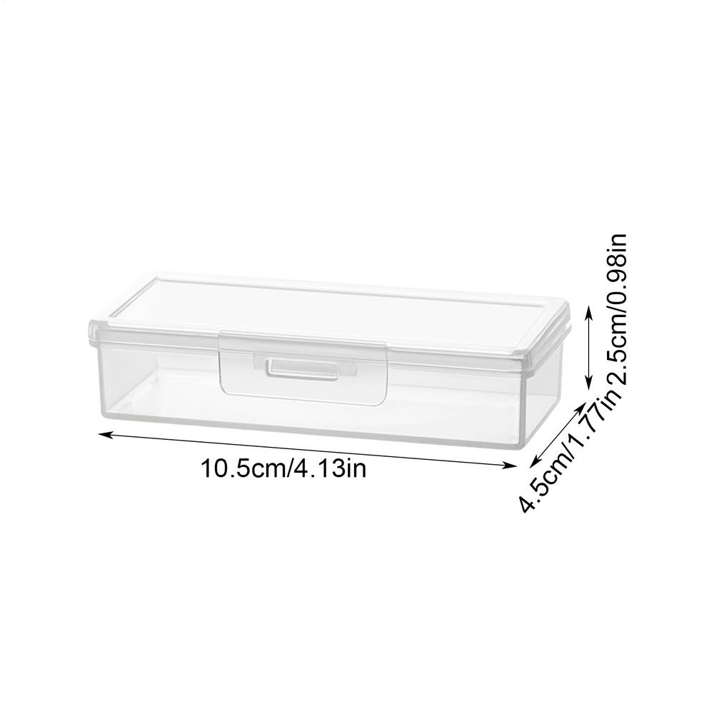 Portable Small Storage Box Cotton Swab Holder Case Home Cotton Swab Box Makeup Organizer Dustproof Durable Bathroom Jar