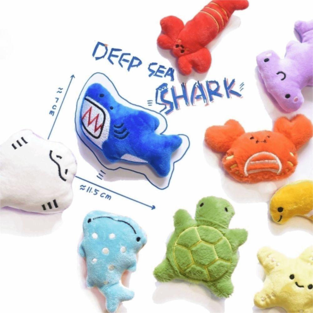 Soft Plush Plush Sound Toys Mini Pet Toys Cartoon Dog Toy Training