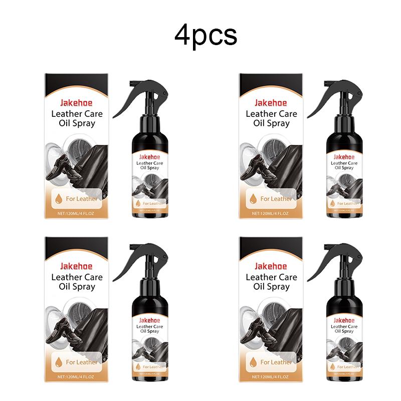 JAKEHOE Leather Care Oil Spray Leather Sofa Boots Leather Jacket Stain Removal Maintenance Renovation Care Oil