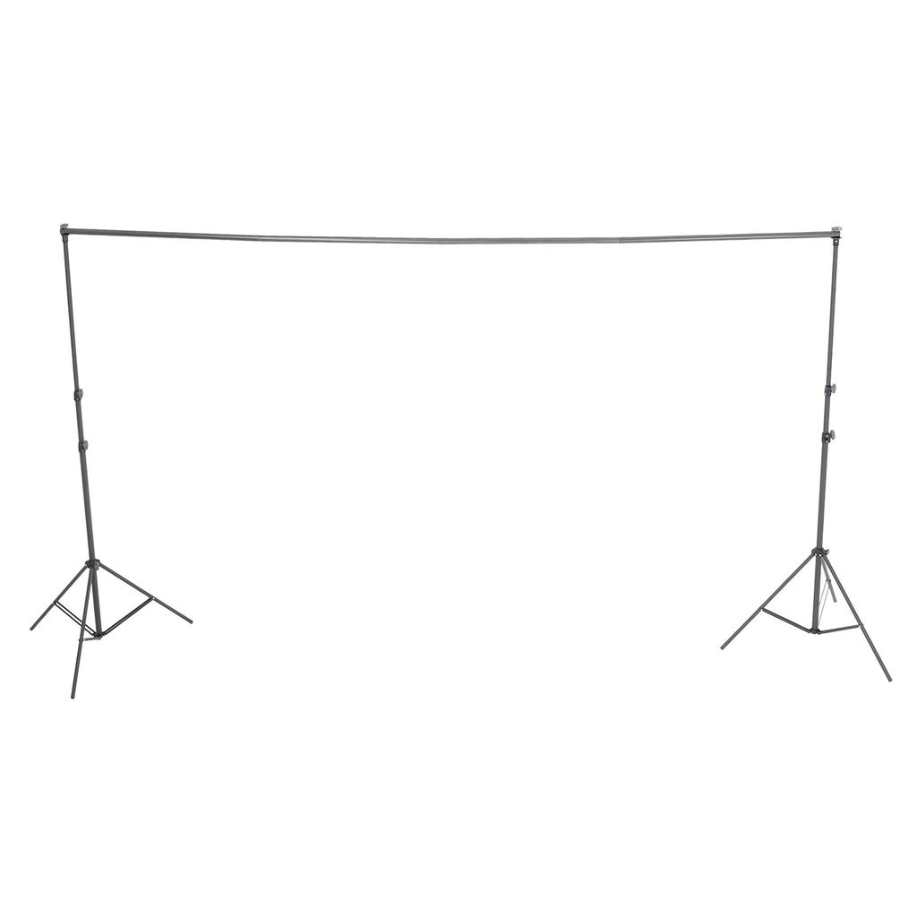 Подставка для фона 9,84x9,84 фута, регулируемая подставка для фона для фотостудии, комплект с 4 зажимами и 4