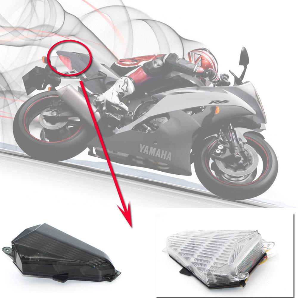Задний фонарь мотоцикла Yamaha YZF R6 2006-2007