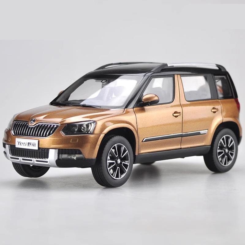AAABW1 1:18 SKODA Yeti Внедорожник Литой Модель Автомобиля Металлический Литой Городской Внедорожник Модель Автомобиля Высокая Симуляция Коллекция Детская Игрушка Подарок
