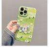 Цветочный кот подходит для Apple 17promax мультяшный милый iPhone16Pro объектив всесторонний 15 новый 14