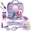 CORPER TOYS Игрушки для макияжа Play House Набор для макияжа Игрушки для макияжа Набор для макияжа Косметика для девочек Набор для хранения чемоданов Рождество