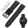 Watch Band Watch Strap 20mm Width Silicone Strap for Watches Omega X Swatch Collaboration Compatible Watch Strap Buckle with Spring Bar and H Type