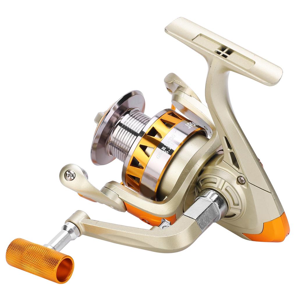 JF5000 Portable Metal Fishing Line Reel Sea Rod Casting Rods Throwing Fishing Accessory