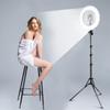 Selfie Led Rgb Ring Light with Tripod Phone Holder Photography Ring Light Circle Fill Light Lamp for Makeup Youtube