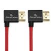 Кабели 8K HDMI-кабель для Atomos High Speed Braided Coil Right to Right Red для Sony для Canon Feelworld Alvin's Ninja, 2.1 Standard, 48 Гбит/с, 8K@60 Гц,
