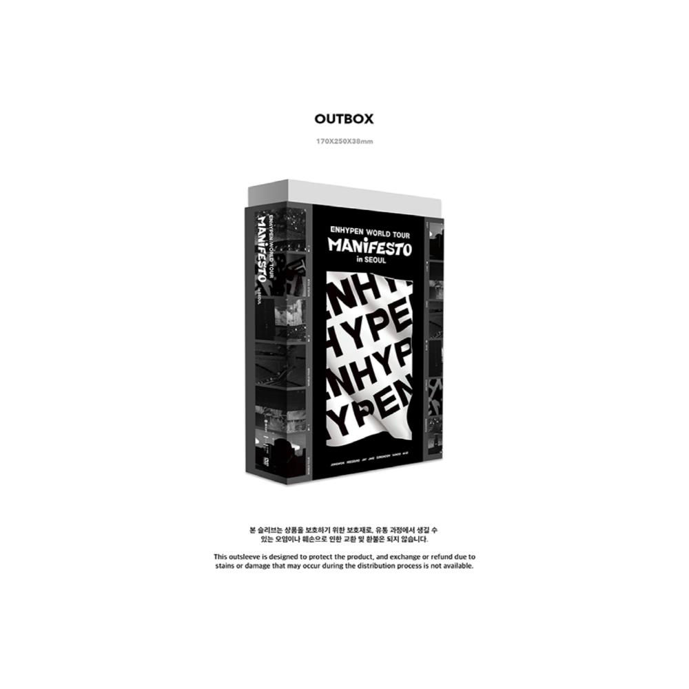 ENHYPEN WORLD TOUR MANIFESTO In SEOUL DVD Digital Code