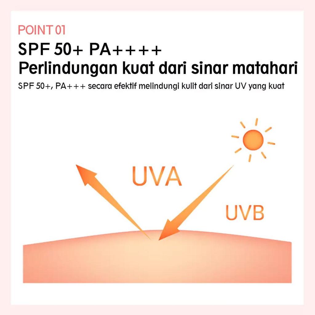 HOLIKA HOLIKA Увлажняющий макияж Солнцезащитный крем SPF50+ PA++++ - K-Beauty Солнцезащитное средство
