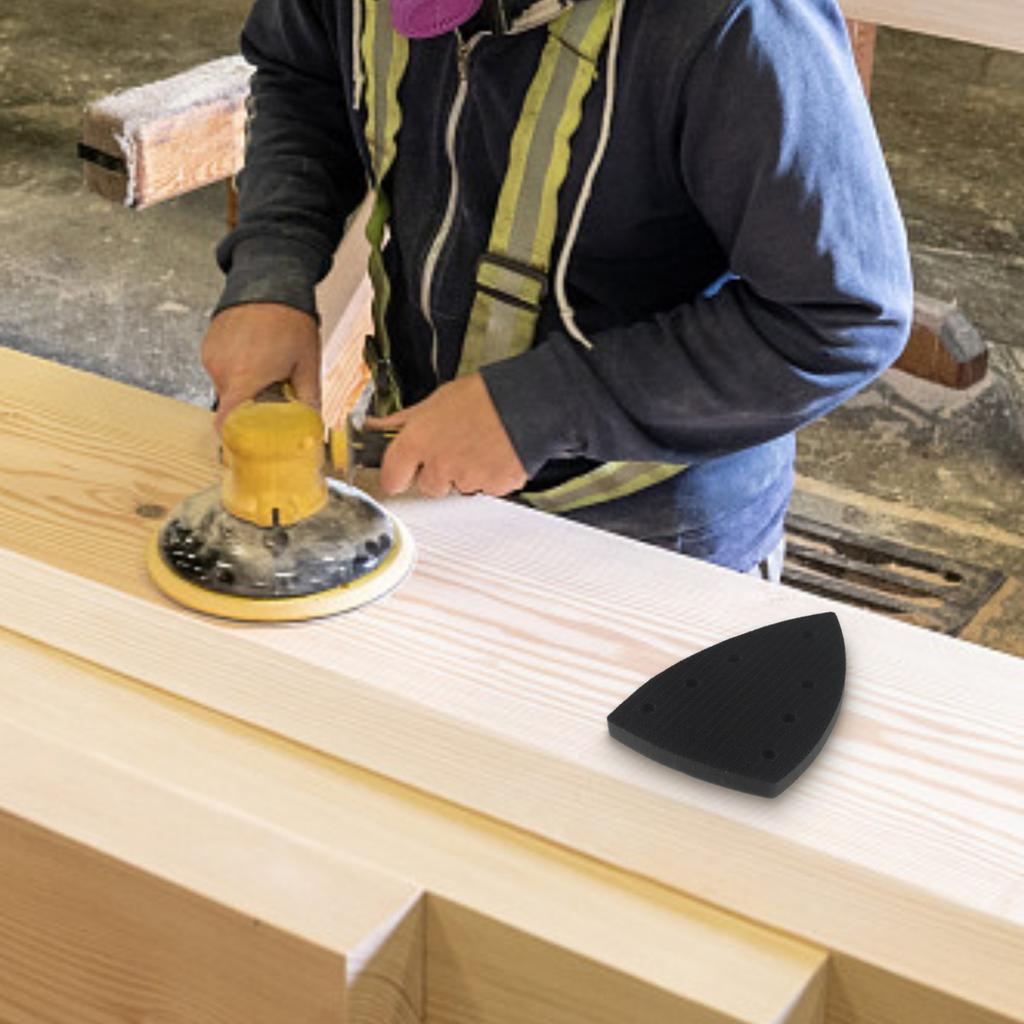 1pc Sanding Pad and Triangle Sanding for Pads 7 Hole Sandpaper Backing Pad