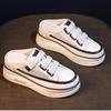 Fashion Women's Half Slippers Platform Female Sandals Comfort Slip-on Sneakers for Women Trendy Mules Hiking Sandals for Woman Outdoor