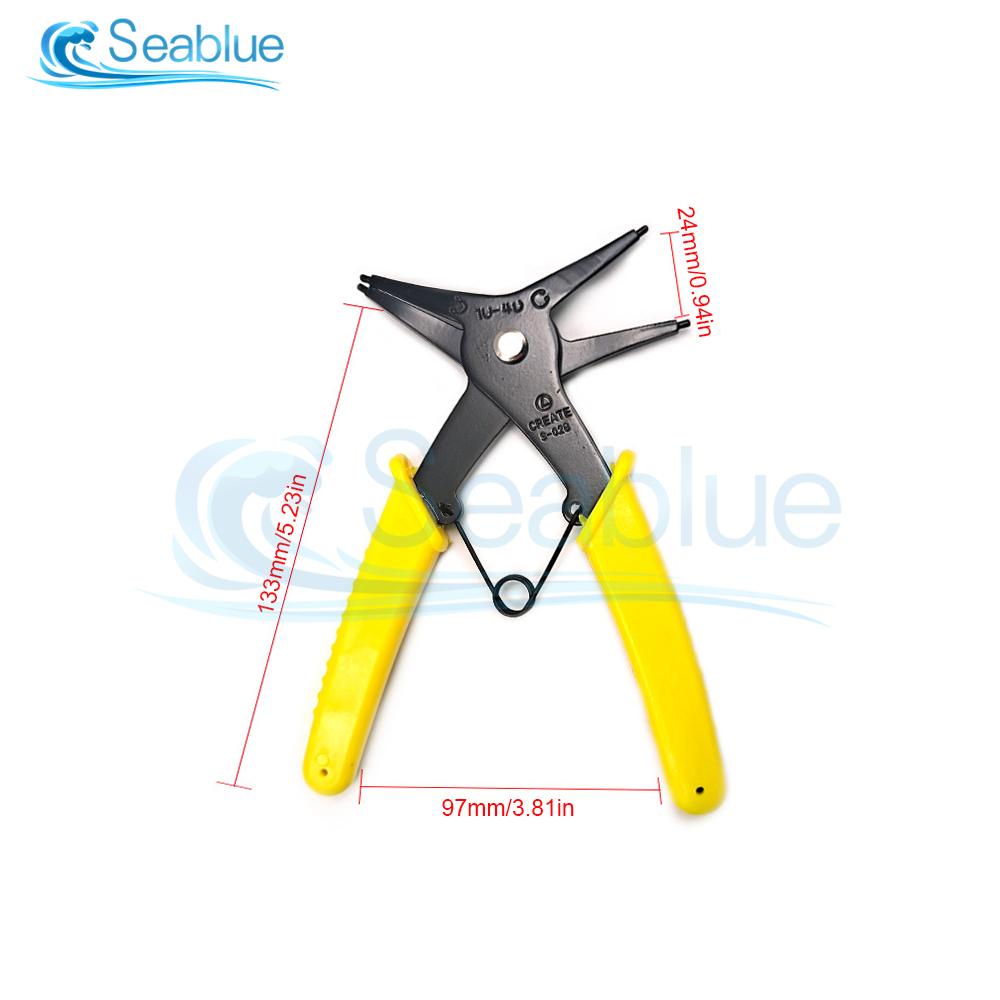 2 в 1 плоскогубцы для стопорных колец 4-х позиционного типа многофункциональный профессиональный ручной инструмент