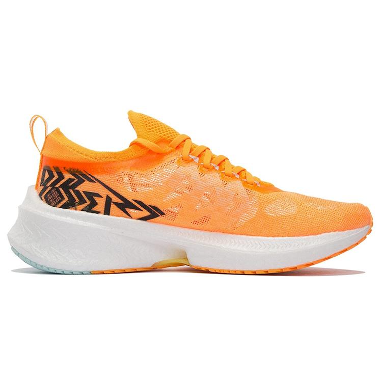 Мужские беговые кроссовки Li Ning Feidian Discovery, низкие, флуоресцентный сладкий оранжевый ARMS007-6