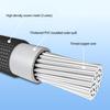 11.8inch CPU 8pin Male to 4+4pin Detachable Male Power Adapter Cable For Modular
