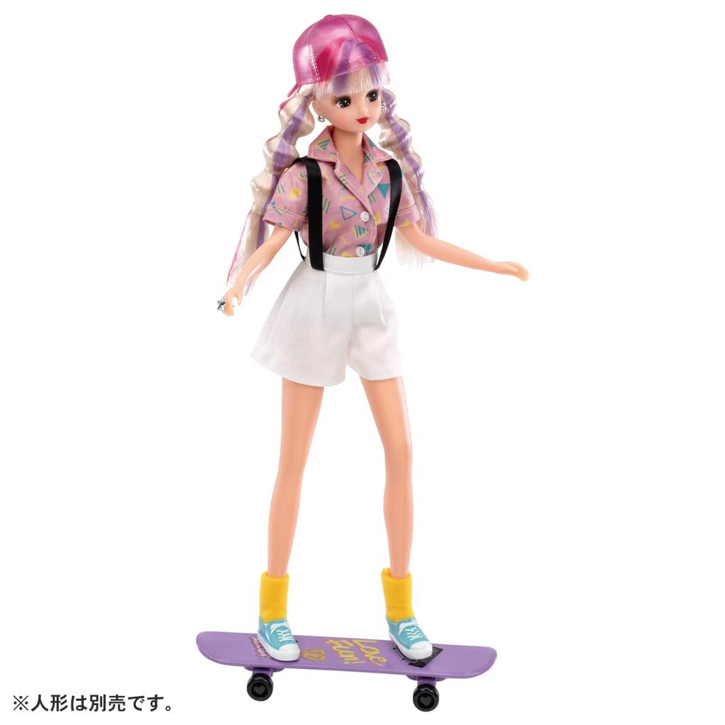 TAKARA TOMY Licca DRESS Skateboard Street Wear #Licca