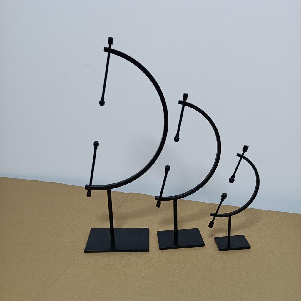 Crystal Ball Metal Base Globe Shape Gold Globe Fashion Crystand Stand Decorative Fixed Agate Ball Stand Decoration Gloden Globe