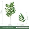 Artificial Green Plants & Willow Leaves for Home Decor & Wedding Arrangements