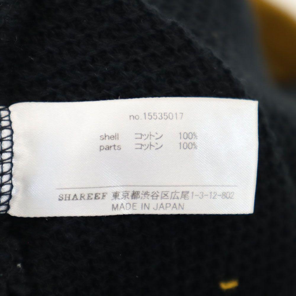 SHAREEF Сделано в Японии Свитер долман с длинным рукавом 1 черный трикотаж Женский Б/у