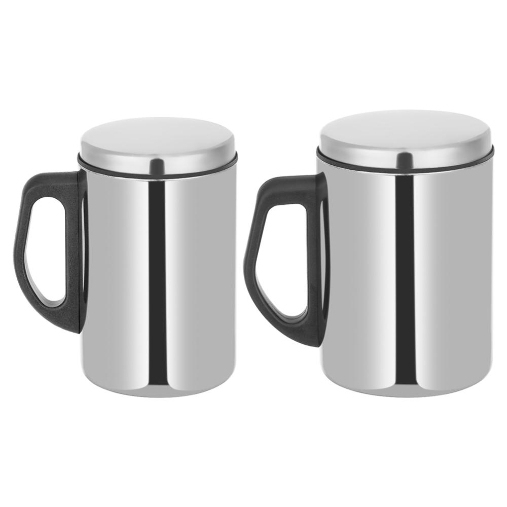 Double-layer Travel Supplies Insulation Water Bottle Travel Coffee Mug Tea Mug Mug Cup
