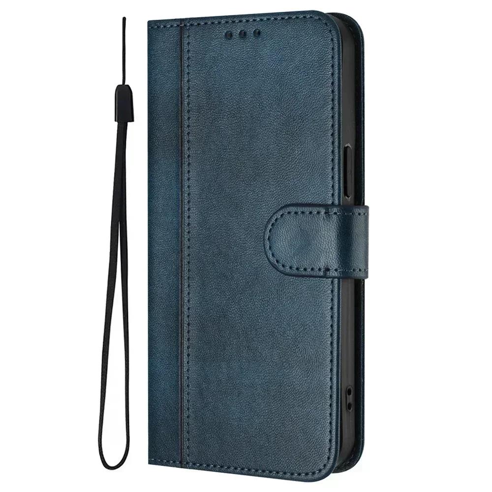 Ретро Кожаный Чехол-Кошелек для Телефона Для Infinix Note 50 Zero 40 40X Hot 50i 40i GT 20 Pro Smart 9 8 Plus 7 HD Cover-Подставка Слот для Карт