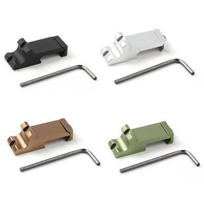 1 шт. Мини 45-градусный угловой боковой адаптер смещения RTS 20 мм рельс тактический фонарик лазерный прицел крепление охотничья винтовка