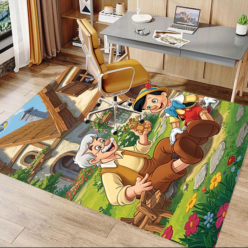 Joyful Grandfather'S Garden Carpet For Playroom Bedroom Living Room Sofa Home Decorkids Game Area Rug Nonslip Floor Mat