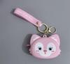 Мультяшный силиконовый кошелек для монет Sanrio - Милая детская сумка для хранения