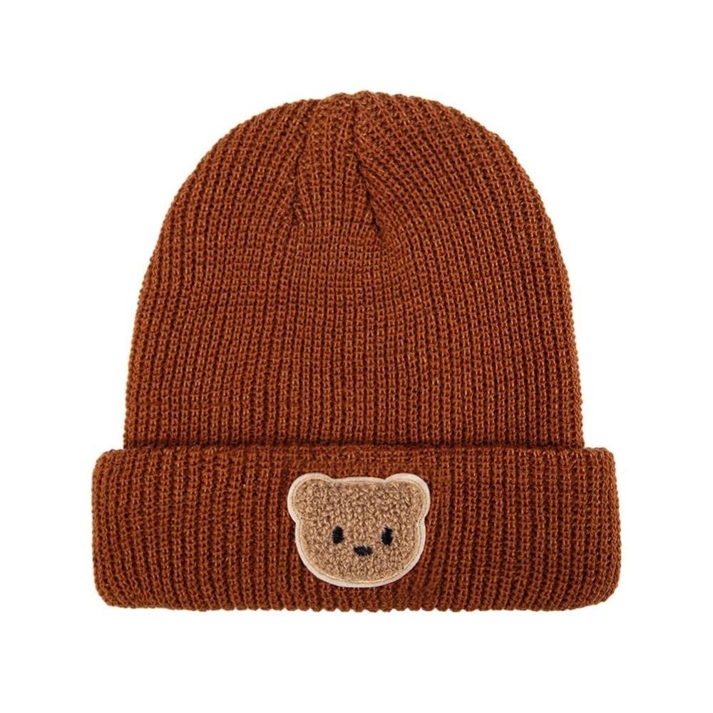 Warm Beanie Cap Cute Cartoon Pullover Cap Fashion Knitted Hat Winter
