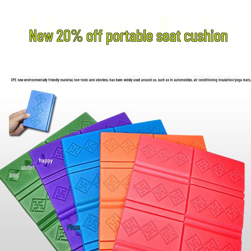 Portable Outdoor Foam Cushion: Foldable, Moisture-Proof Seat Mat