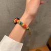 Потрясающий ремешок-скранчи для Xiaomi Smart band 10 9 8 NFC Эластичный растягивающийся браслет pulseira correa для Xiaomi Mi band 10 9 8