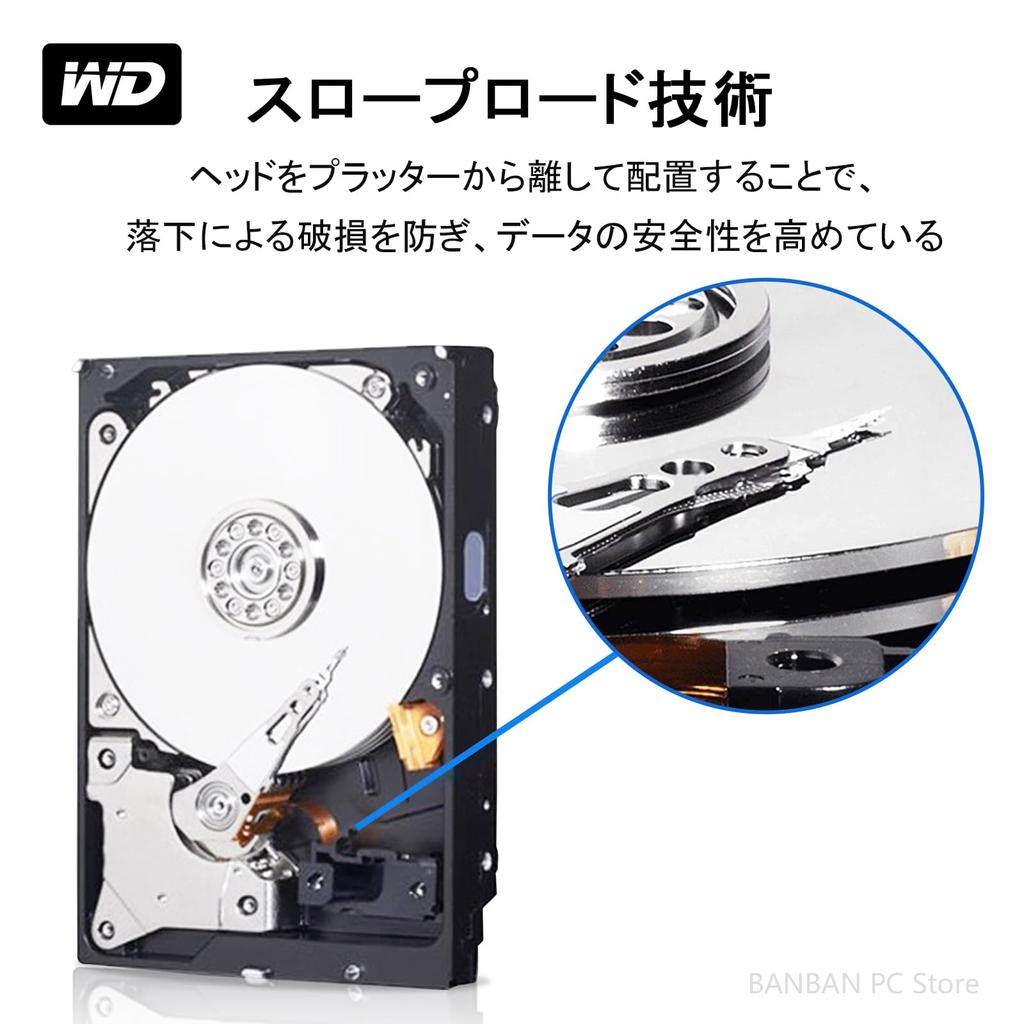 [Восстановленный] Жесткий диск Western Digital 500 ГБ, 7200 об/мин, SATA 6 Гбит/с, кэш 32 МБ, внутренний жесткий диск 3,5", серия Silver WD10EZEX, для настольных ПК/ноутбуков (500