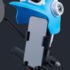 Electric Vehicle Phone Holder: Waterproof Sunshade for Riding & Takeaway Navigation, Compatible with Bicycle Helmets