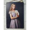 Mia Wasikowska As Alice Disney Metal Poster, Wonderland Wall Art Decor