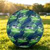 Seattle Seahawks Size 5 Football, Custom Name Text Personalized Soccer Ball Sport Training Gift