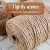 Durable Hemp Rope Cat Climbing Frame: Thick Braided Material for Claw Grinding and Wall Decoration