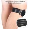 Knee Strap with Adjustable Compression for Patellar Tendon Support Ergonomic Silicone Pad Anti-Slip Design Knee Support Band