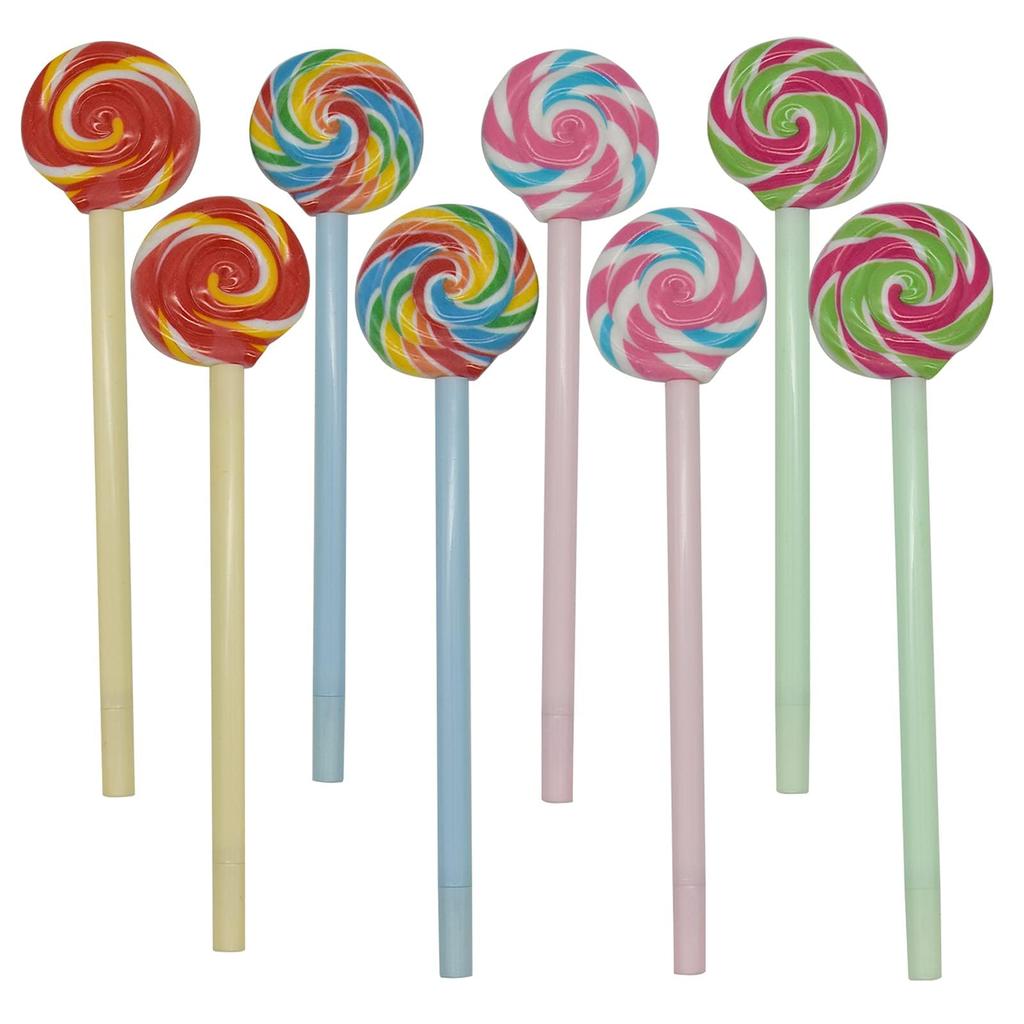 Maydahui Cute Candy Ballpoint Gel Ballpoint Black Set of Cute and stylish stationery for A great gift for and office Pens, Pens, Ink, 0.5mm, 12.