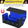 LIUDU Magnetic Loader Case Storage Card Loader Deck Case Большая емкость вмещает до 36 карт Магнитная застежка для хранения Загрузчик из искусственной кожи вмещает 36 карт