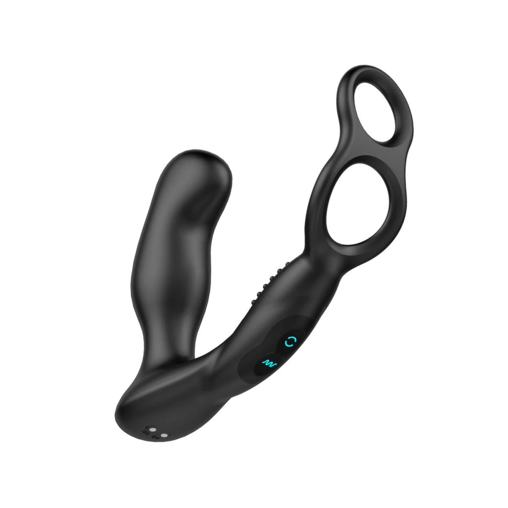 Vibrating Prostate Massager with Ring - Nexus Revo Embrace
