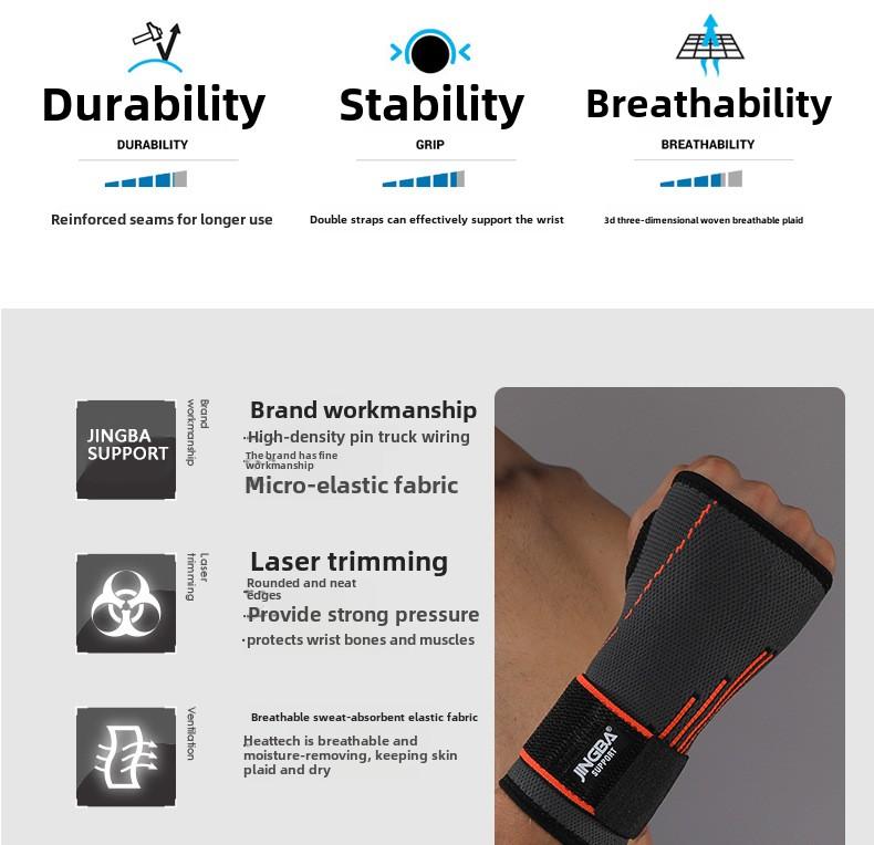 Wrist Brace, Night Wrist Splint Stabilizer, Adjustable Rigid Hand Support for Typing Sleeping Work, Comfortable Wrist Protector, Right Hand