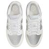 Nike Dunk Low Next Nature Sheer Lace Pack - женские кроссовки цвета металлик и платина, серебристые, саммит-белый, бледно-слоновая кость IB7311-001