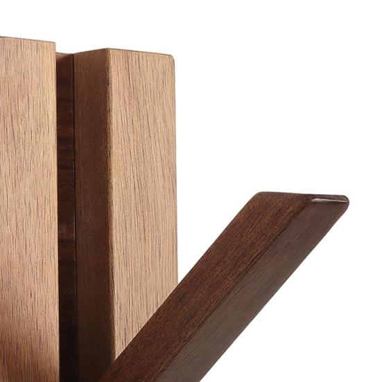 2 шт. Деревенские настенные крючки Складные деревянные крючки для одежды Настенные прочные вешалки Крючки для прихожей для подвешивания сумок, шляп, полотенец, ключей