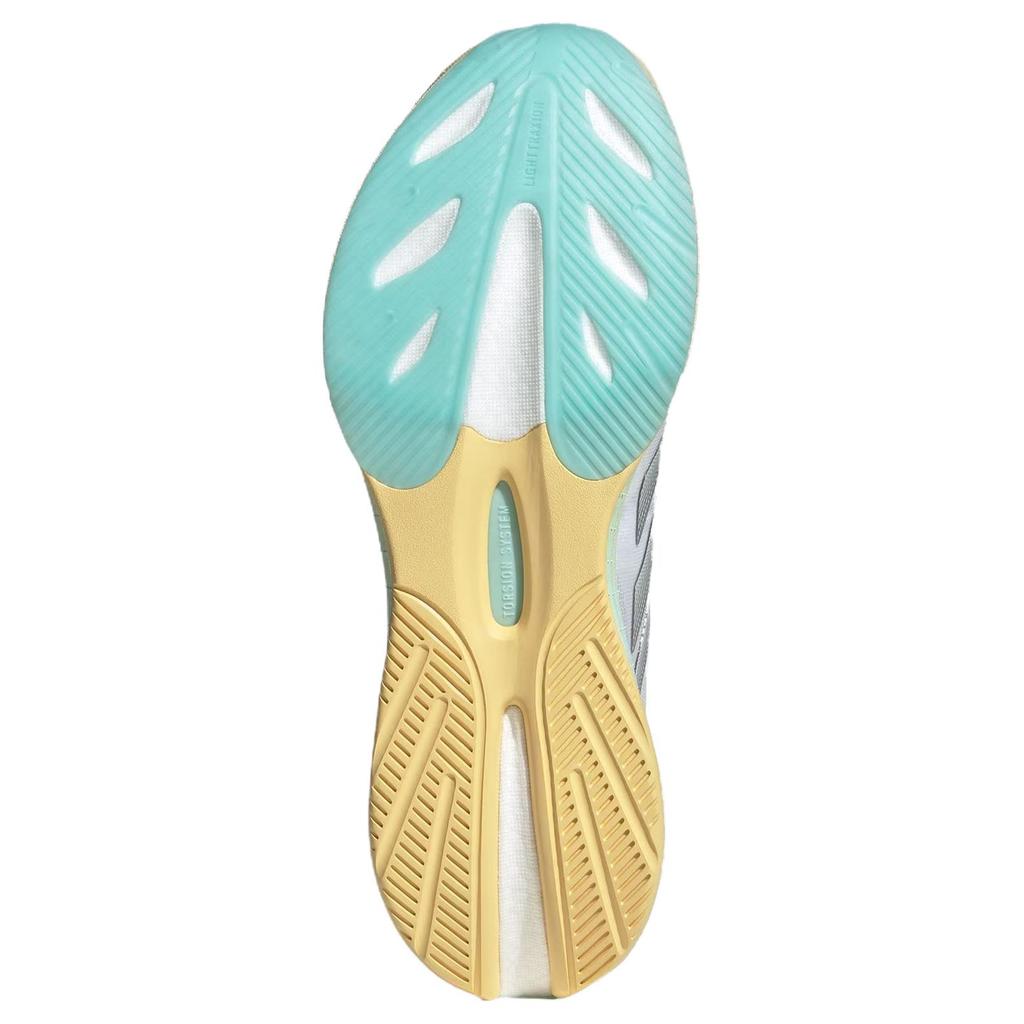 Adidas Velostar Versatile Comfortable Durable Low-Top Running Shoes Women Sneakers White Yellow KI6016