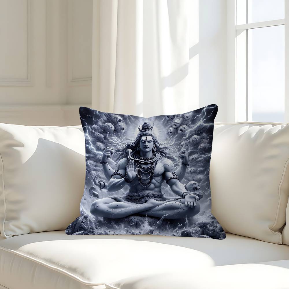 Бог с нами Череп 45*45см Наволочка Чехол для подушки Декор Наволочка Домашняя наволочка Для диванной подушки