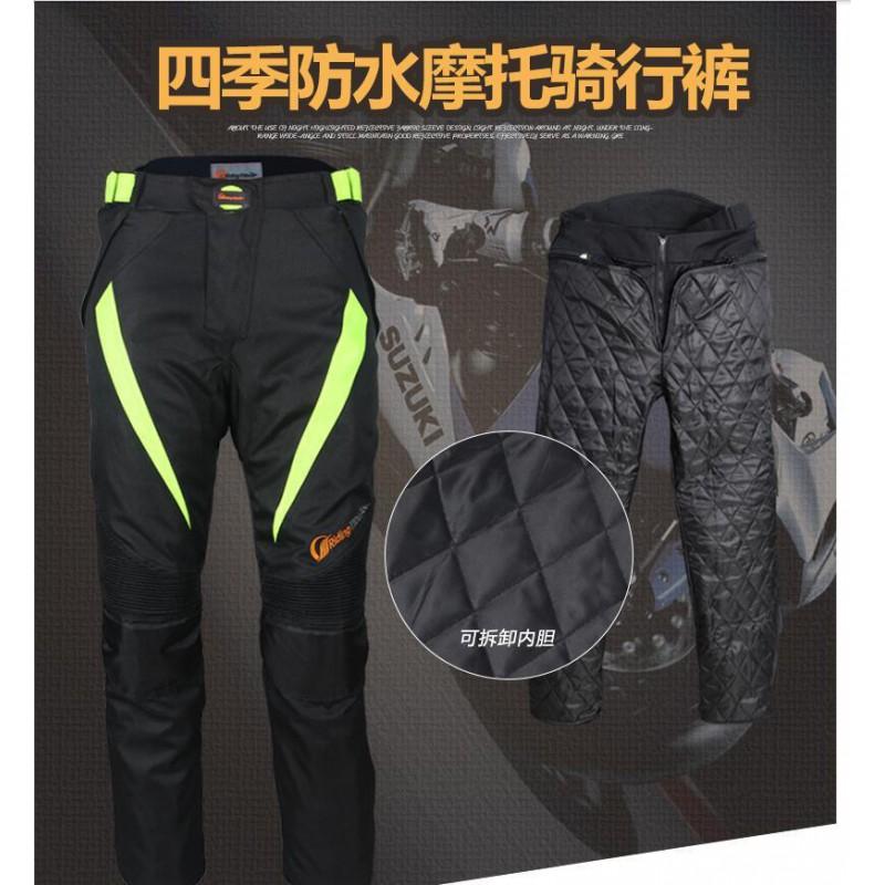 Motorcycle Riding Pants Men Women Waterproof Breathable Off-Road Touring Gear Use