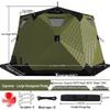 E Утолщенная палатка для зимней рыбалки и кемпинга