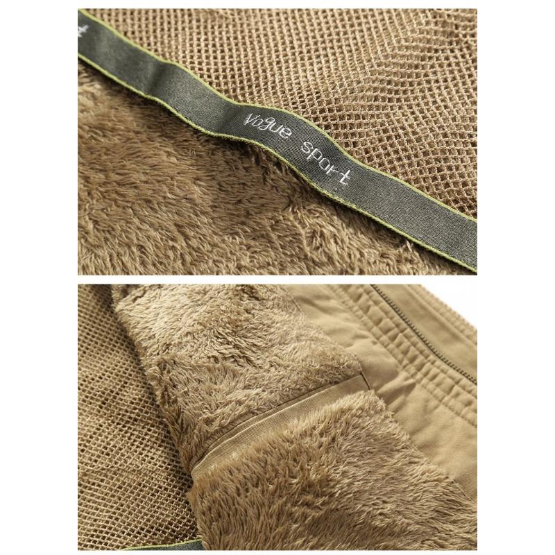 Толстый мужской жилет, новый плюшевый теплый и свободный жилет большого размера с капюшоном, мужской жилет