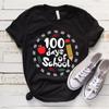 Женские топы 100 дней школы с принтом High Street Trendy Fashion Casual Cotton T Shirts Womens
